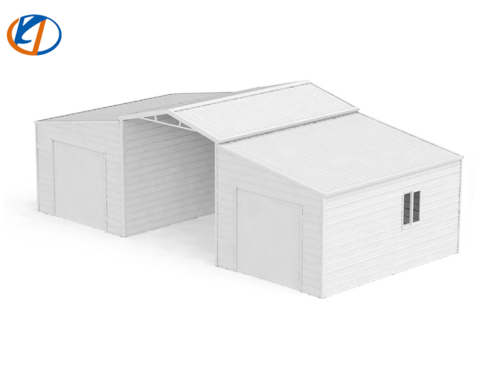 K0040 20FT x 40FT Metal Garage