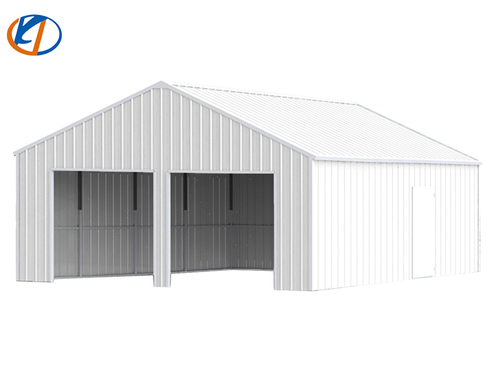 K2119 23FT x 22FT Double Garage Metal Shed