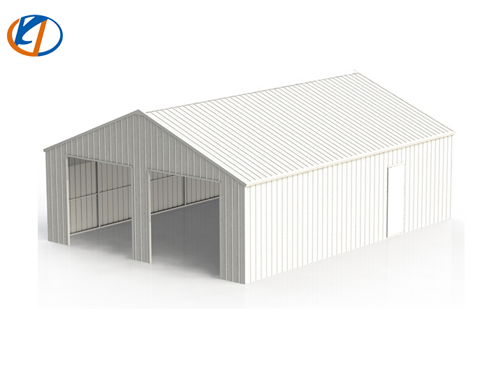 K3325 33FT x 25FT Double Garage Steel Barn Shed