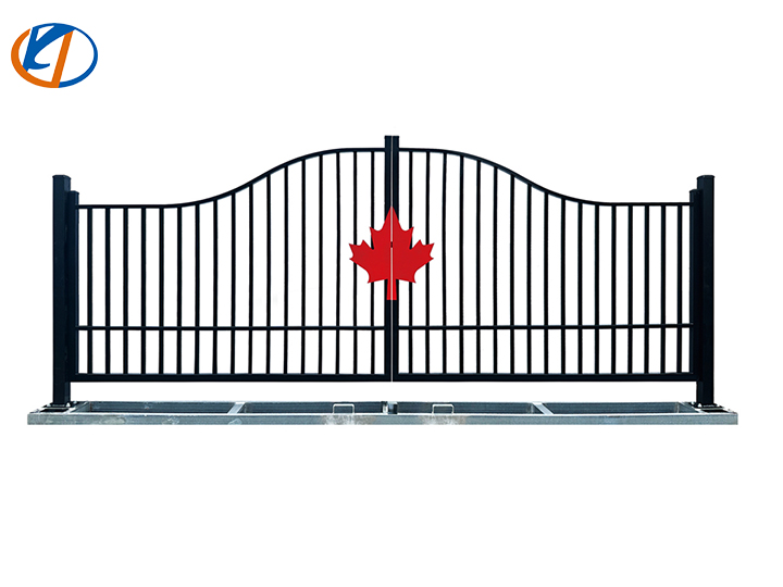 K0732  Maple  Metal Farm Driveway Gate