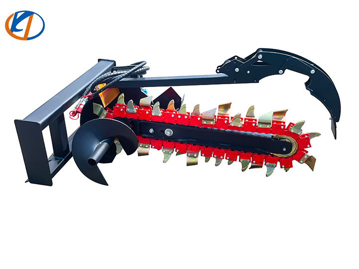 AM010 Skid Steer Trencher