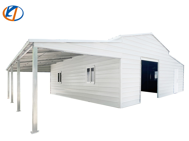 K4230  42FT x 30FT Metal Storage Shed