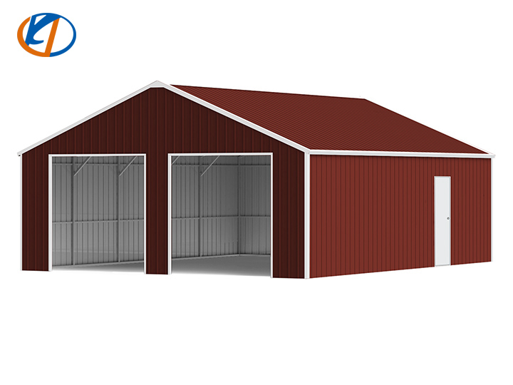 KJ K2223G 22 ft x 23 ft Metal Garage
